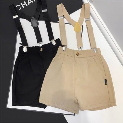 Bow Tie Suspender Suit